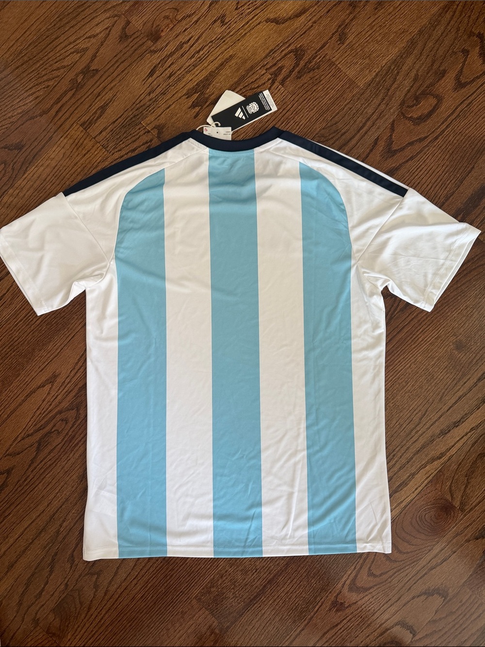 FIFA adidas mens team Argentina Soccer Jersey - Picture 3 of 3